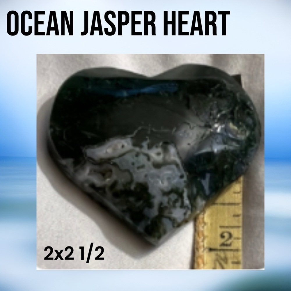 Ocean Jasper Heart β Black Oak Pink Heart Ceramic Dish NWOT - Picture 9 of 16